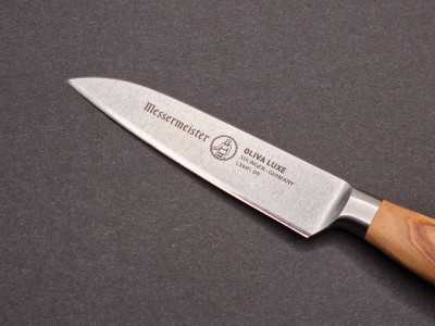 Messermeister Oliva Luxe straight paring knife 3.5 inch (9 cm)