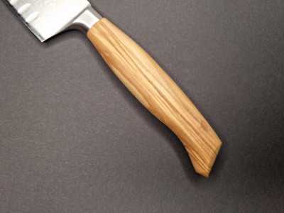 Messermeister Oliva Luxe santoku peilis su įdubimais 16 cm (6.5 colių)