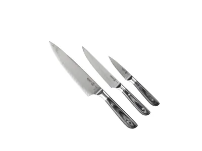 Messermeister Avanta Damascus Startset 3 Delar | Knives Studio