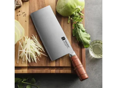 Cuțit chinezesc de bucătar (Cai Dao) Xinzuo X07 Seria Fu 205 mm – 3 Straturi
