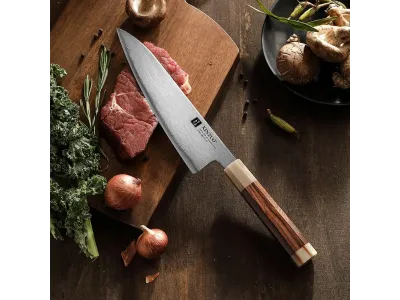 Coltello da Chef Xinzuo X05Z Serie Zhen 205 mm (8”) – ZDP-189, 3 Strati