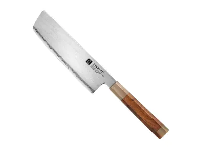 Nůž Nakiri Xinzuo X05Z řada Zhen 180 mm (7”) – ZDP-189, 3 vrstvy