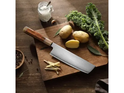 Nôž Nakiri Xinzuo X05Z séria Zhen 180 mm (7”) – ZDP-189, 3 vrstvy