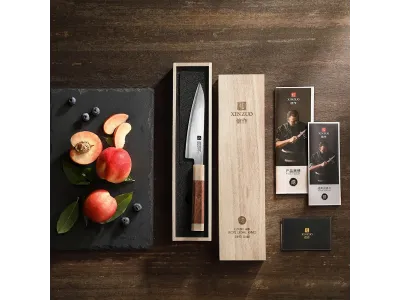 Univerzálny nôž Xinzuo X05Z séria Zhen 140 mm (5,5”) – ZDP-189, 3 vrstvy