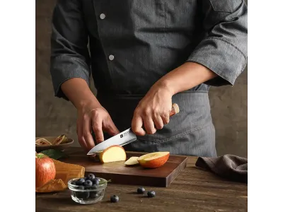 Cuțit universal Xinzuo X05Z Seria Zhen 140 mm (5,5”) – ZDP-189, 3 straturi