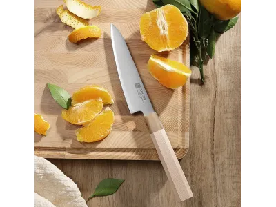 Xinzuo PM8M Zhen serija univerzalni nož 140 mm (5,5”) – Aogami No 2, 3 sloja