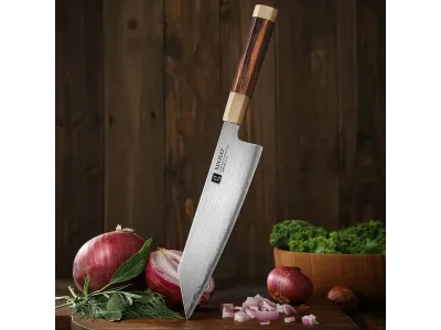 Nôž Bunka Xinzuo X05Z Séria Zhen 205 mm – ZDP-189, 3-Vrstvy