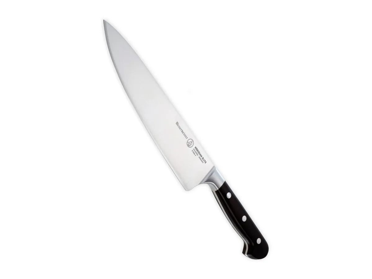 Messermeister Meridian Elite Chef's Knife 23 cm – Black POM Handle